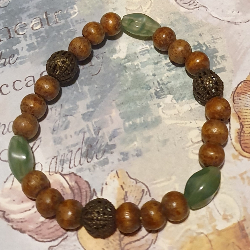 Kenyan stretch Beaded braclet